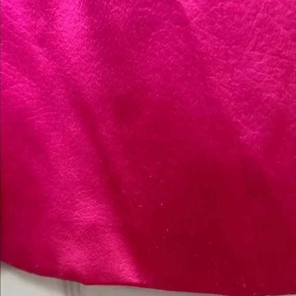 Cinq a sept Women's Pink Satin Blazer - Picture 11 of 16